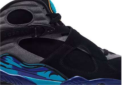 Lookbook Air Jordan 8 Retro 2025 'Aqua' 305381-006