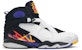 Air Jordan 8 Retro 'Three Peat' 305381-142 (Putih/Hitam)