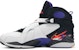 Air Jordan 8 Retro 'Three Peat' 305381-142 (Putih/Hitam)