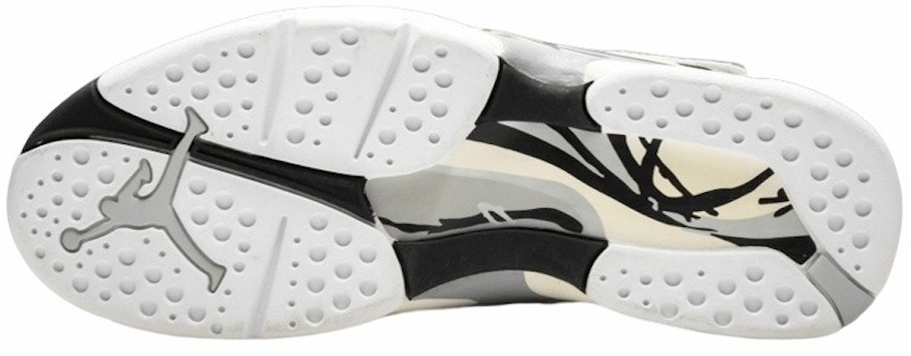 Air Jordan 8 復刻低筒版 '白色金屬銀' 2003 306157-101 Details for Air Jordan 8 復刻低筒版 '白色金屬銀' 2003 306157-101
