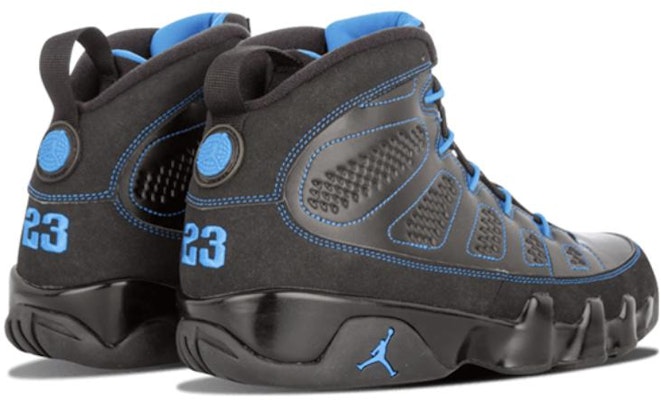 Air Jordan 9 Tapak Hitam 'Photo Blue' 302370-007b Shop Air Jordan 9 Tapak Hitam 'Photo Blue' 302370-007b