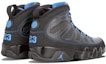 Shop Air Jordan 9 Tapak Hitam 'Photo Blue' 302370-007b