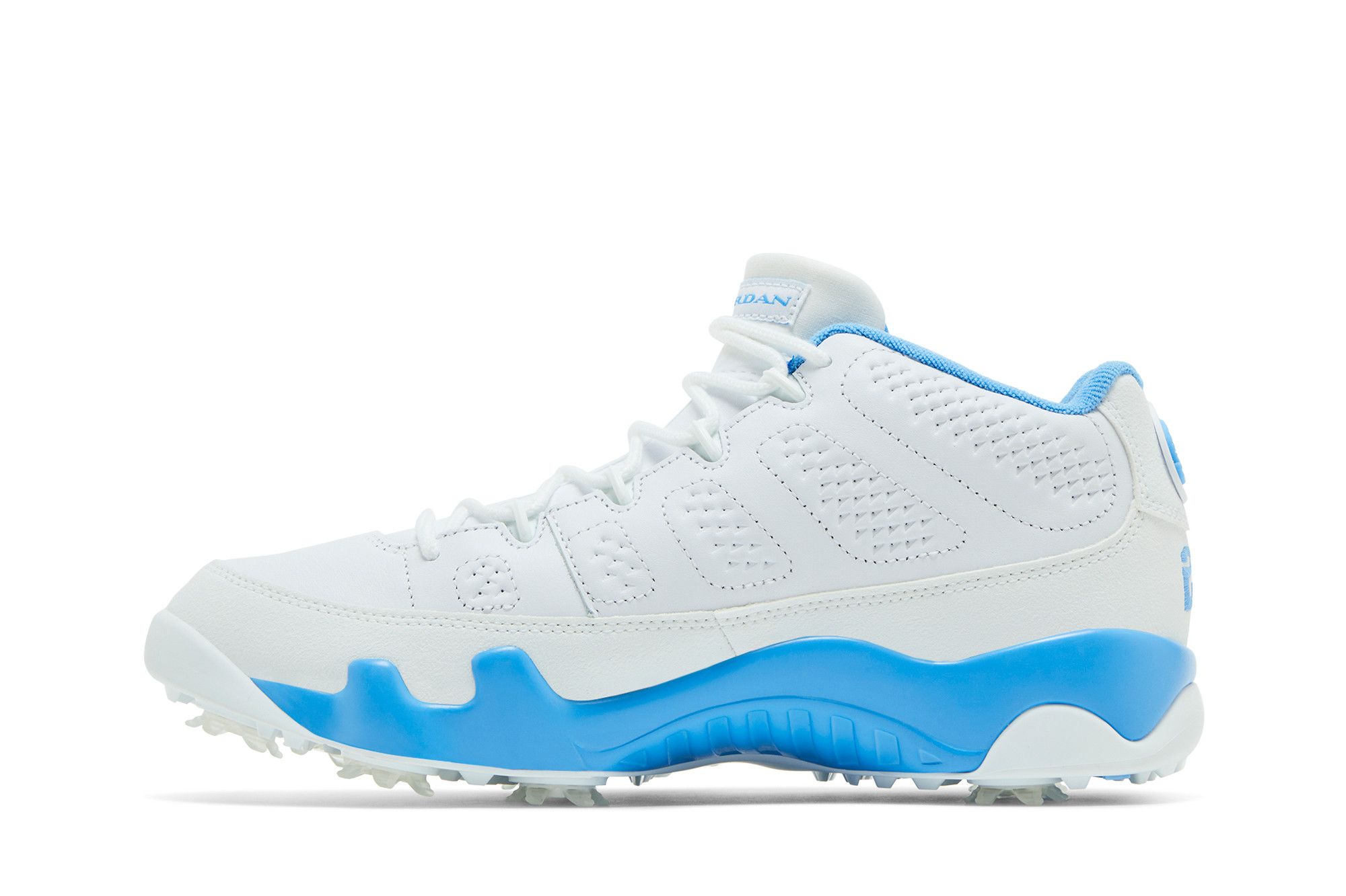 Shop Air Jordan 9 Low Golf 'University Blue' FJ5934-101