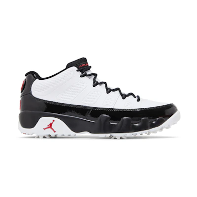 Jordan 9 Low Golf 'White Black True Red'