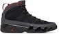 Air Jordan 9 Retro 2010 'Charcoal' Kasut Lelaki Hitam Kelabu Retro 302370-005