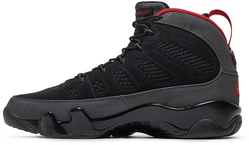 Air Jordan 9 Retro 2010 'Charcoal' Arang Retro Sepatu Pria 302370-005 Lookbook Air Jordan 9 Retro 2010 'Charcoal' Arang Retro Sepatu Pria 302370-005