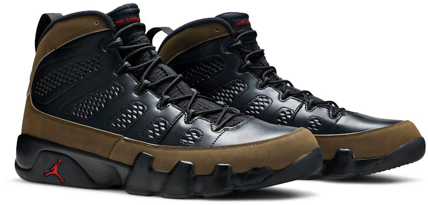 Air Jordan 9 Retro 2012 'Olive' Lelaki Kasut 302370-020 Cheap Air Jordan 9 Retro 2012 'Olive' Lelaki Kasut 302370-020
