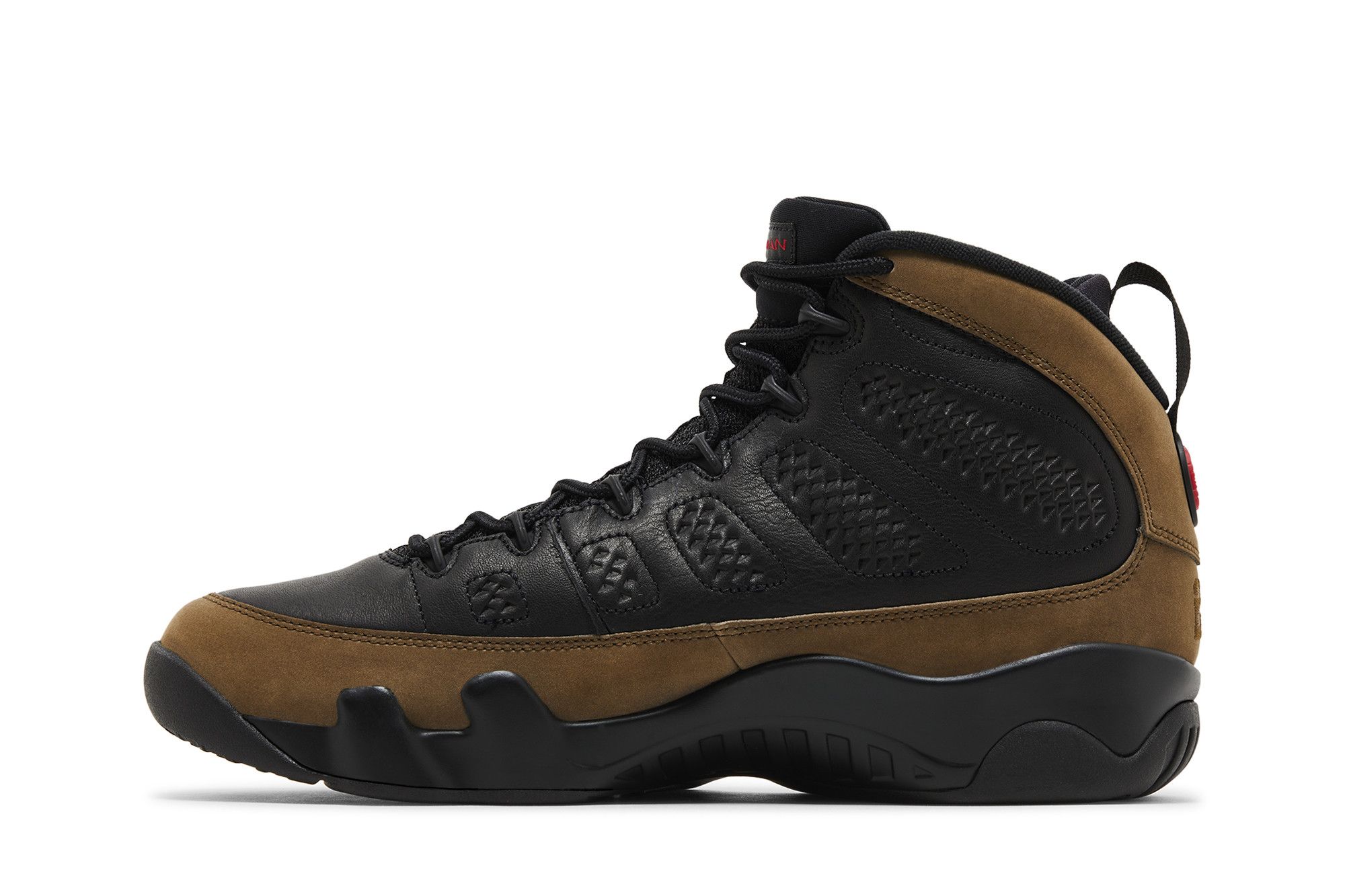 Shop Air Jordan 9 复刻版 2024 '橄榄绿' HV4794-030