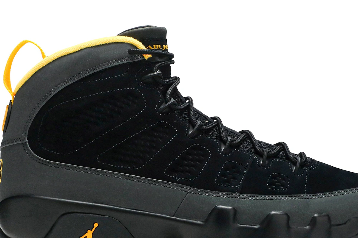 Air Jordan 9 Retro 'Dark Charcoal University Gold'