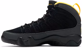Lookbook Air Jordan 9 Retro 'Dark Charcoal University Gold' CT8019-070