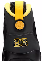 Sizing Air Jordan 9 Retro 'Dark Charcoal University Gold' CT8019-070
