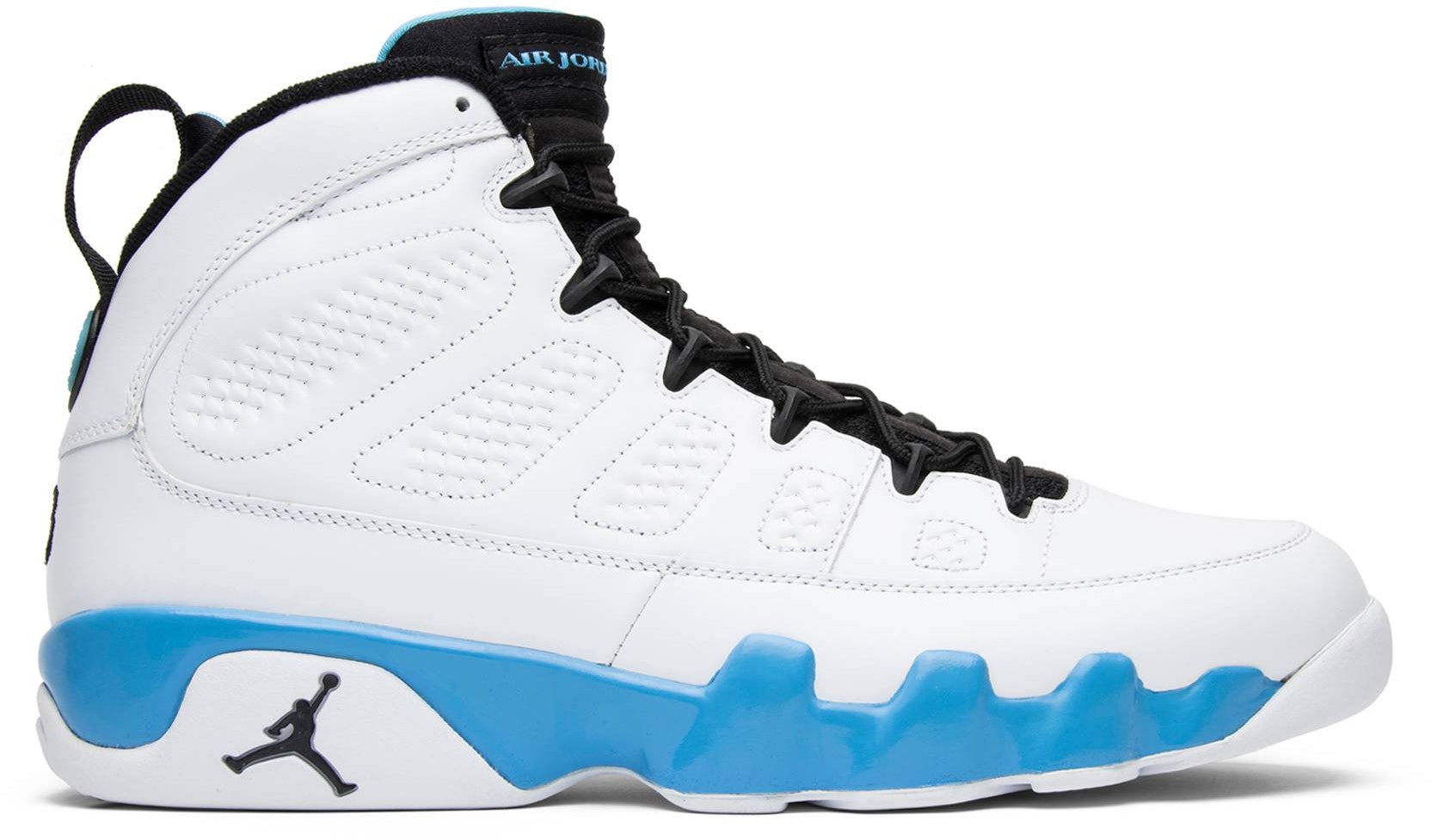 Jordan 9 retro hot sale unc