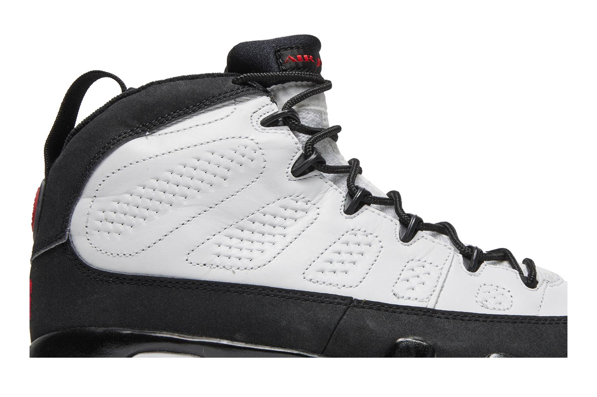 Red & white jordan 9 online