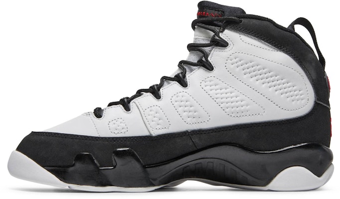 Air Jordan 9 Retro 'White Black Red' 2002 302370-101 Lookbook Air Jordan 9 Retro 'White Black Red' 2002 302370-101