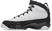 Lookbook Air Jordan 9 Retro 'Putih Hitam Merah' 2002 302370-101