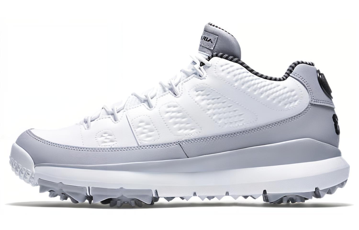 Buy 에어 조던 9 레트로 골프화 '울프 그레이' 👟🐺  (Air Jordan 9 Retro Golf Shoes 'Wolf Grey'👟🐺) 833798-103