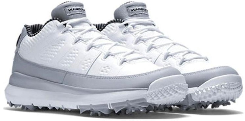 Air Jordan 9 Retro Sepatu Golf 'Abu Serigala' 833798-103 Lookbook Air Jordan 9 Retro Sepatu Golf 'Abu Serigala' 833798-103