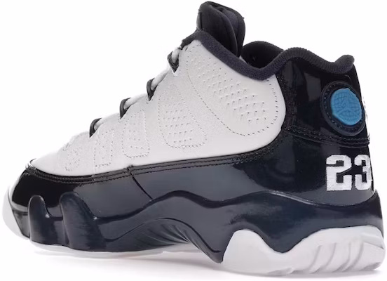 Air Jordan 9 Retro Low 2002 'Blue Pearl' Biru Mutiara 303895-142 Lookbook Air Jordan 9 Retro Low 2002 'Blue Pearl' Biru Mutiara 303895-142