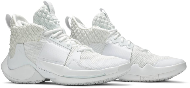 Air Jordan "Why Not?" Zer0.2 'Triple Blanco' AO6219-101 Cheap Air Jordan "Why Not?" Zer0.2 'Triple Blanco' AO6219-101