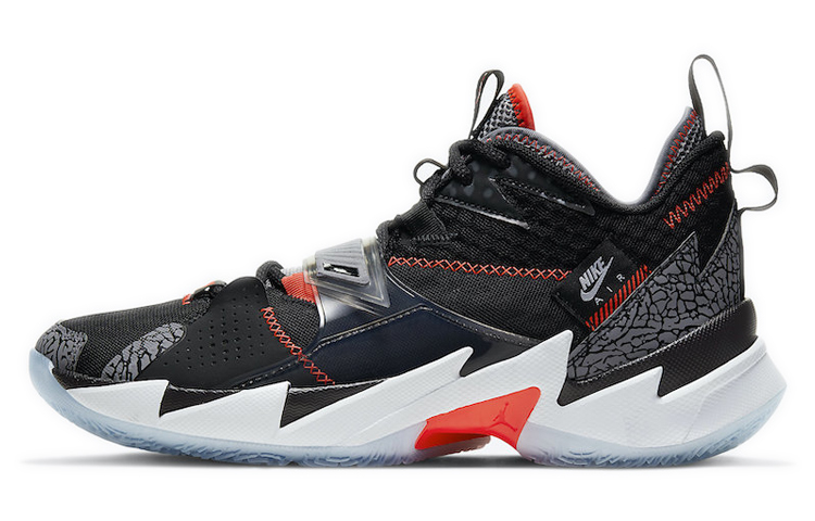Air Jordan "Why Not?" Zer0.3 'Black Cement' CD3003-006