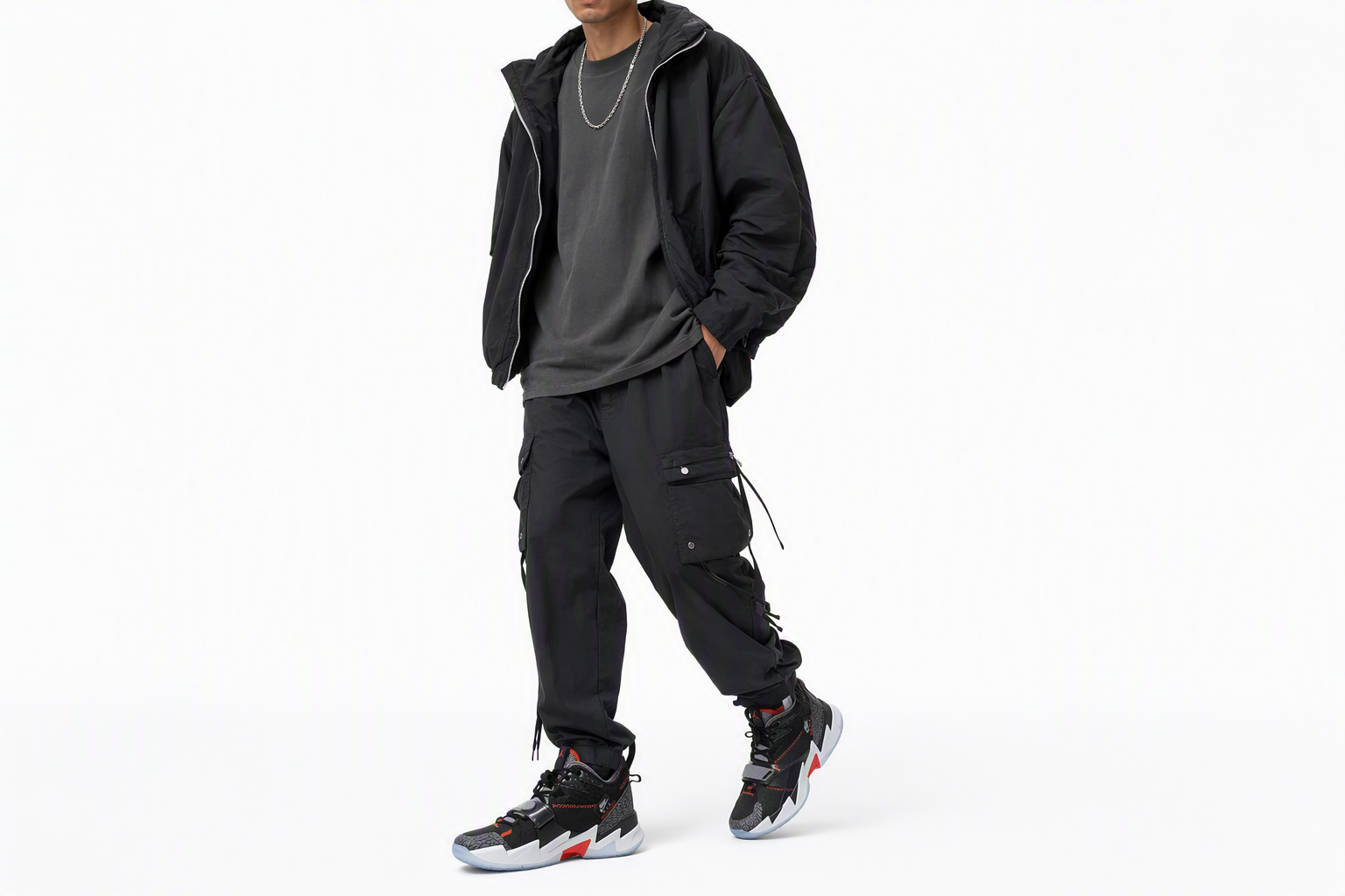 Order Air Jordan "Why Not?" Zer0.3 'Black Cement' CD3003-006