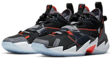 Shop Air Jordan "Why Not?" Zer0.3 'Black Cement' CD3003-006