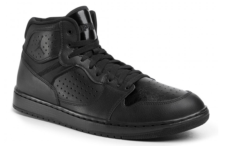 Lookbook Air Jordan Access ''Triple Black'' Herren Sneaker Schwarz AR3762-003