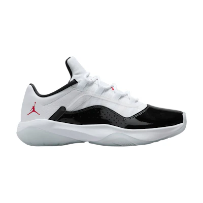 (W) Jordan Air 11 CMFT Low 'White Black Blue Tint'