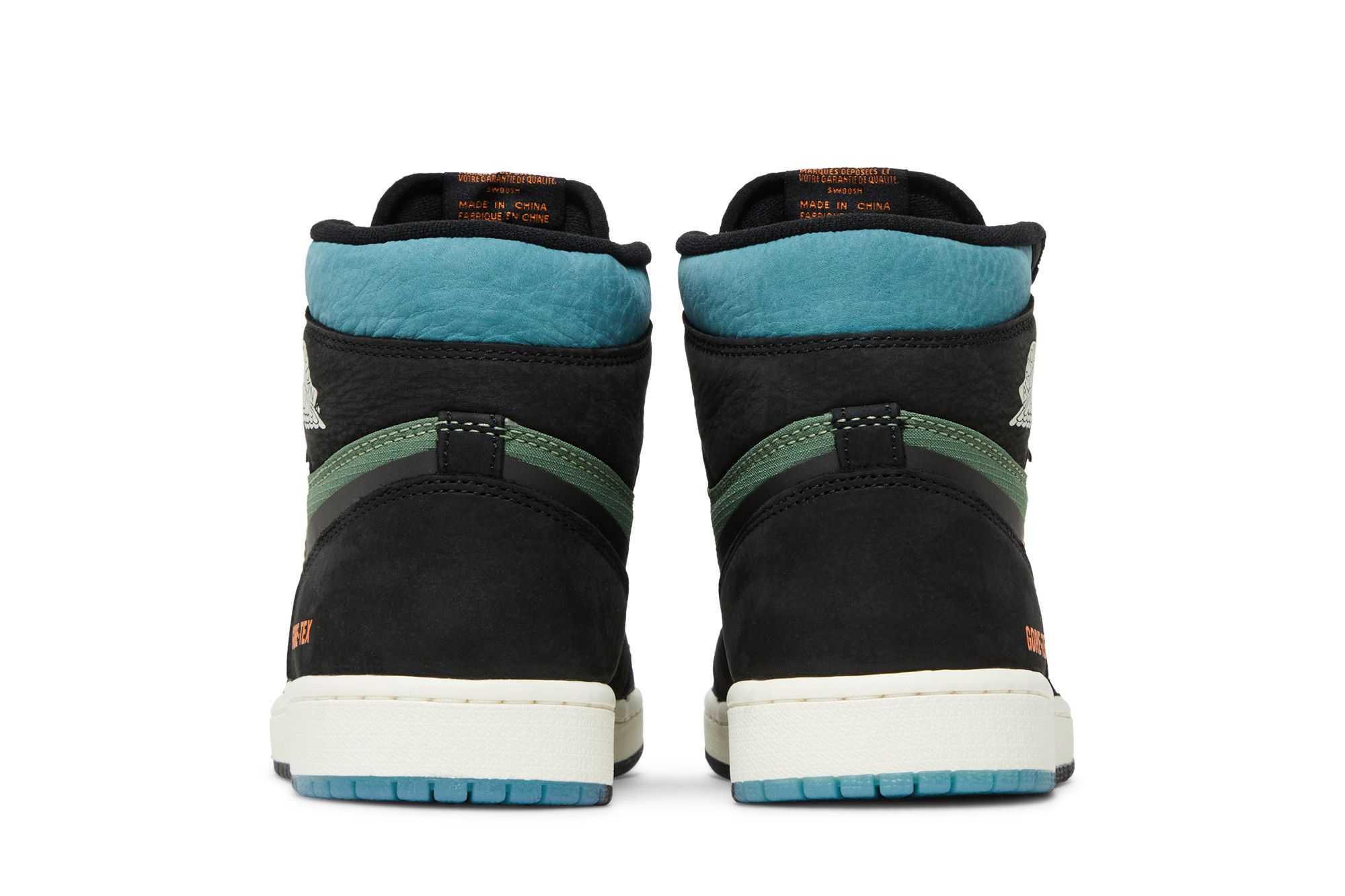 Sizing Air Jordan 1 Tinggi Element GORE-TEX 'Hitam Olive' DB2889-003