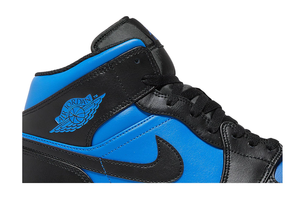 Air Jordan Air 1 Mid 'Black Royal Blue'