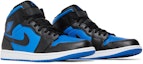 Cheap Air Jordan 1 Mid 'Hitam Royal Biru' DQ8426-042
