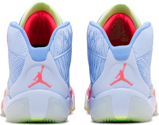 Air Jordan 38 'Fadeaway' Lelaki DZ3356-500 Details for Air Jordan 38 'Fadeaway' Lelaki DZ3356-500