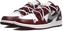 Lookbook Air Jordan 1 Low 'Taick' Lelaki Kasut Sneakers 553558-615(Team10-Taick)