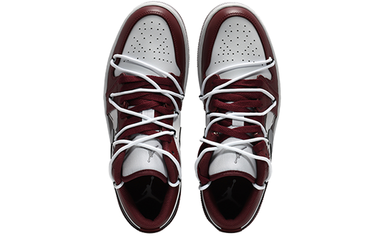 Shop Air Jordan 1 Low 'Taick' 553558-615(Team10-Taick）