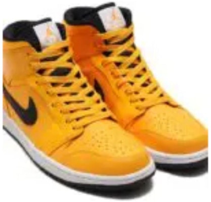 Air Jordan Alpha 1 '黑色大学玉米黄' 392813-003 Lookbook Air Jordan Alpha 1 '黑色大学玉米黄' 392813-003