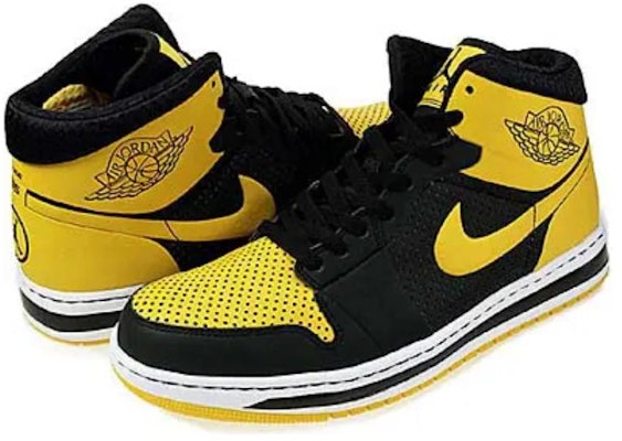 Air Jordan Alpha 1 '黑色大学玉米黄' 392813-003 Shop Air Jordan Alpha 1 '黑色大学玉米黄' 392813-003