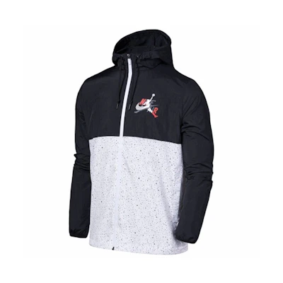 Air Jordan AS JM Classics Colorblock Hooded Jacket Black CT9369-010