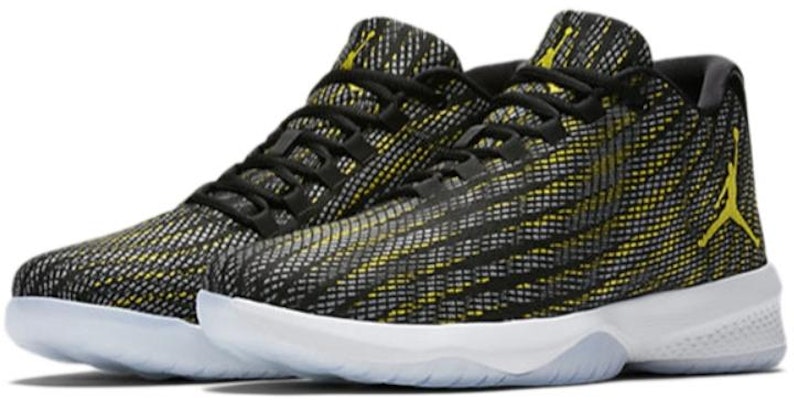 에어 조던 B. 플라이 블랙/옵티옐로우/울프그레이 881444-014 Lookbook 에어 조던 B. 플라이 블랙/옵티옐로우/울프그레이 881444-014