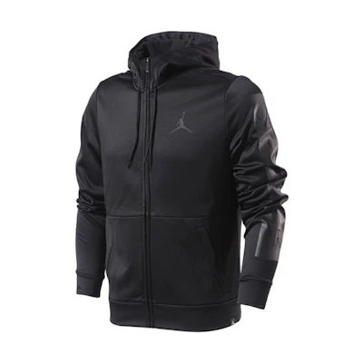 Air Jordan Black Casual Sports Hooded Jacket 861468-010