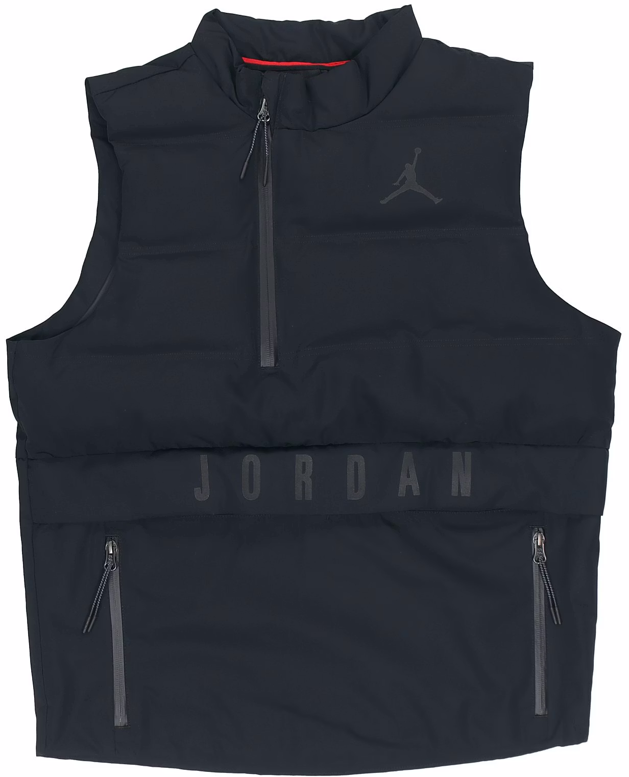 air-jordan-black-half-zip-slim-fit-sports-casual-cotton-vest-926478-010