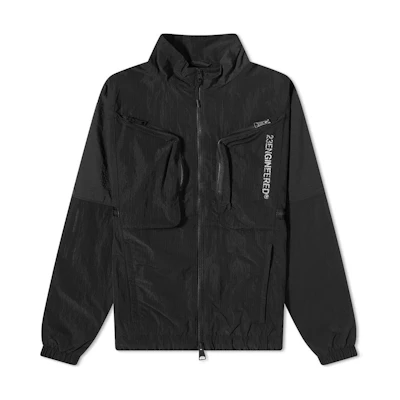 Air Jordan Black Jacket with Solid Logo and Letter Print Design DJ0255-010