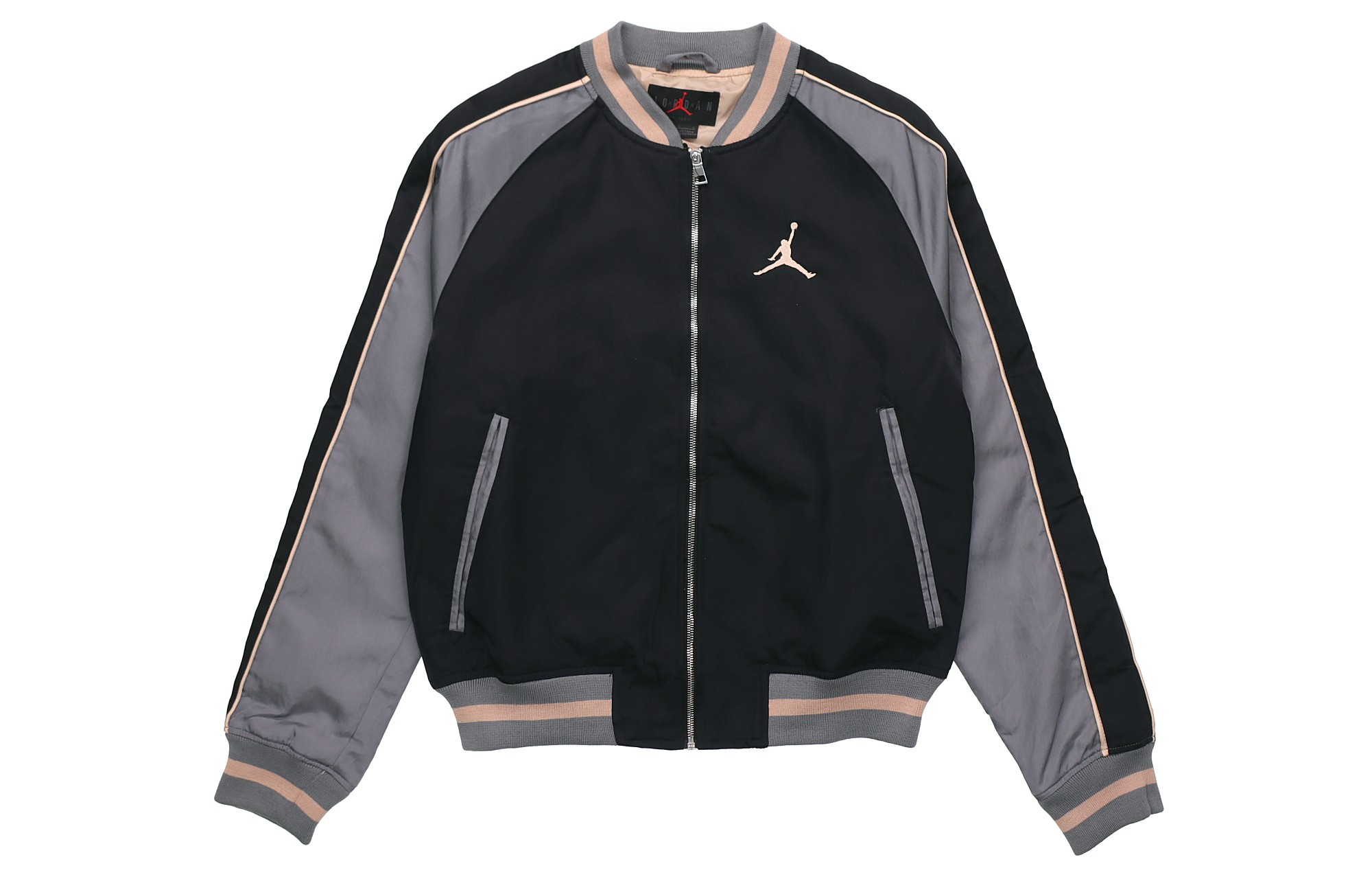 Air Jordan Black Remastered Souvenir Track Jacket Bomber Style CD5772-010