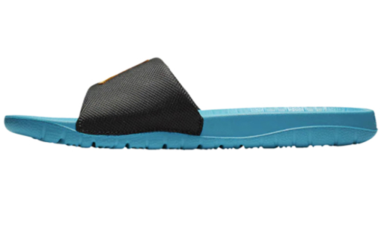 Buy Air Jordan 休閒拖鞋『黑色藍色狂怒』AR6374-074