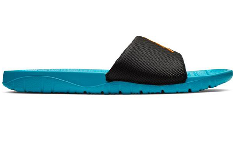 Order Air Jordan 休閒拖鞋『黑色藍色狂怒』AR6374-074