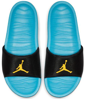 Air Jordan Break Slide ''Noir Bleu Fury'' AR6374-074 Lookbook Air Jordan Break Slide ''Noir Bleu Fury'' AR6374-074