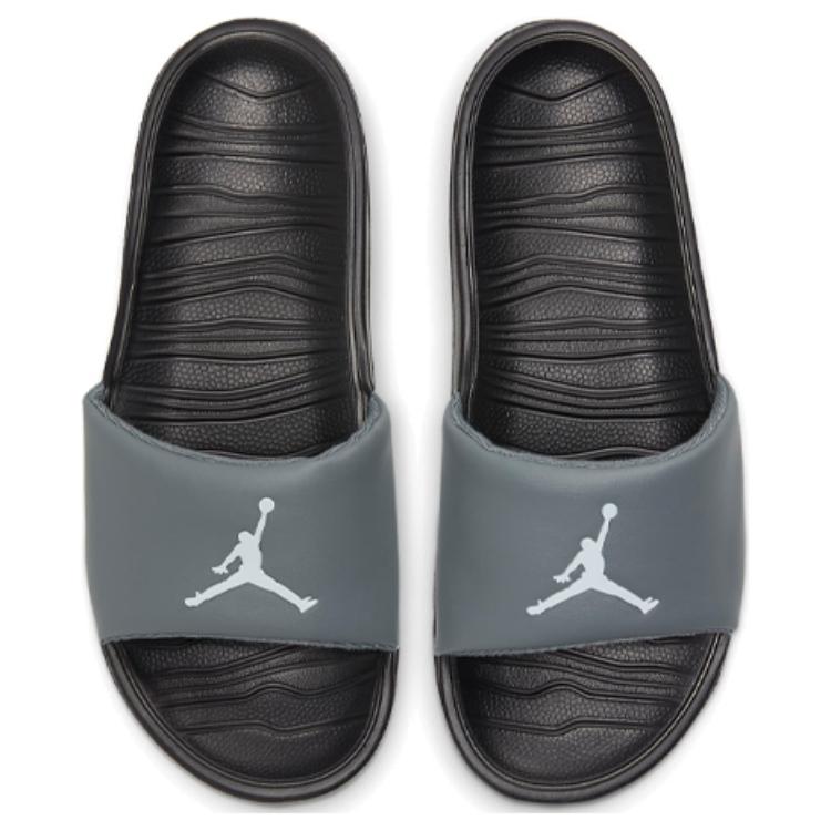 Lookbook エア ジョーダン ブレイク スライド グレー/ブラック AR6374-013