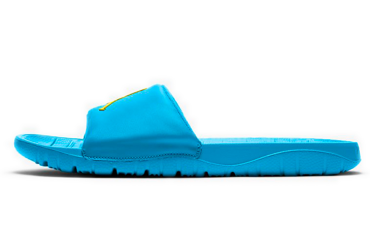 Air Jordan Break Slides 'Laser Blue - Opti Yellow' AR6374-402