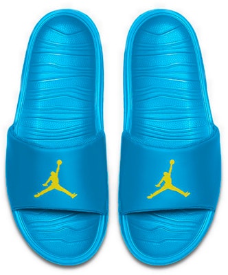 Air Jordan Break Slides 'Laser Blue - Opti Yellow' AR6374-402 Lookbook Air Jordan Break Slides 'Laser Blue - Opti Yellow' AR6374-402