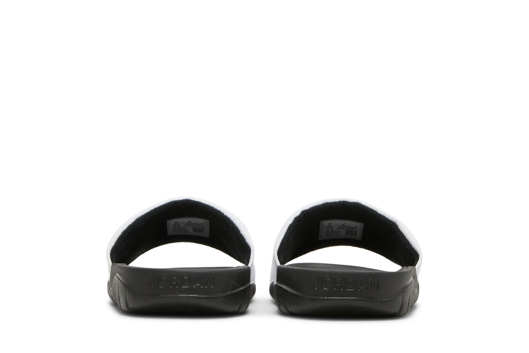 Details for Air Jordan Break Slides ''Weiß Schwarz'' AR6374-016