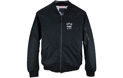 Air Jordan City Of Flight Pilot Jacket Asia Version Black 911314-010 圖 3